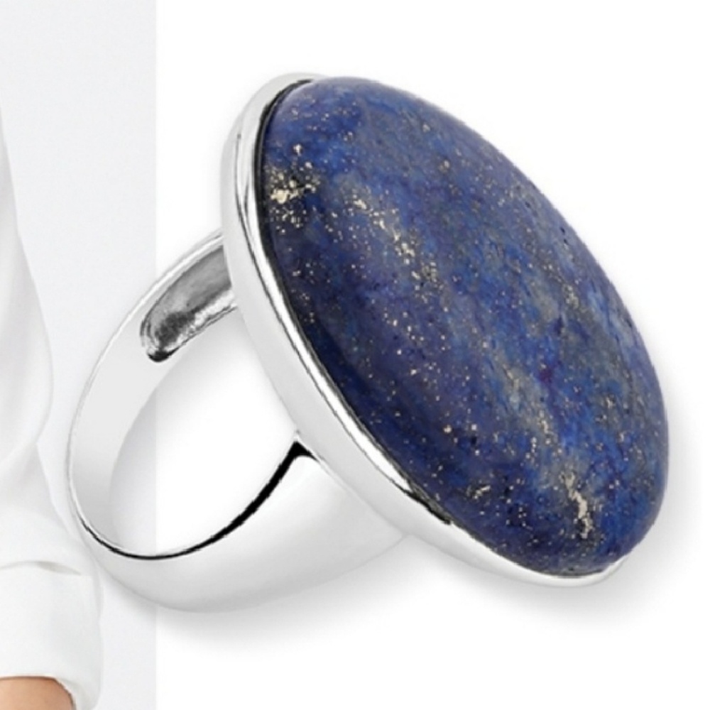 Lapis & Sterling Silver Ring